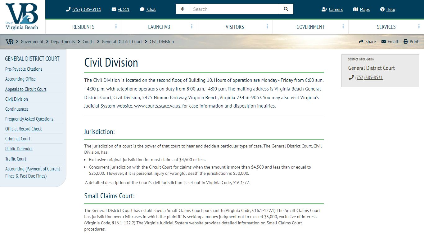 Civil Division :: VBgov.com - City of Virginia Beach